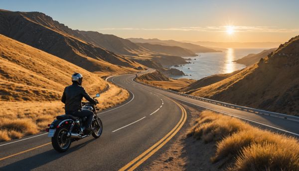 Liberté sur les routes et paysages grandioses