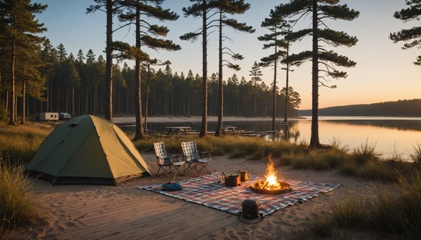 Le charme incomparable du camping à Biscarrosse