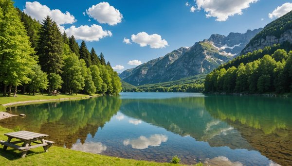 Top des campings français au bord d'un lac